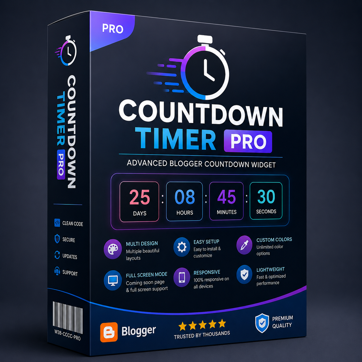 fef99b84-6f8b-42cb-a054-09e9c67d810f Countdown Timer PRO - الصورة 1